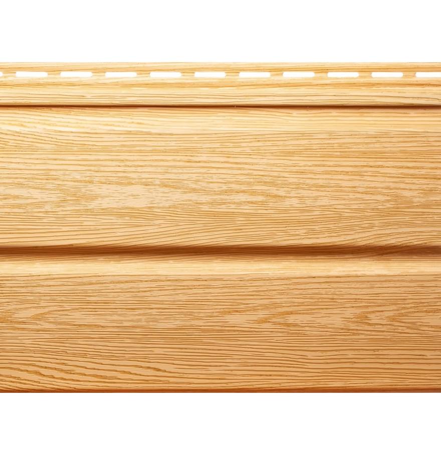Сайдинг Tecos LUX Имитация Бруса Ангарская сосна